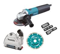 Meuleuse d'angle 1400W, Ø 115/125 mm Makita 9565CRJX2