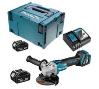 Meuleuse d'angle 18V Ø125 mm (2x4,0 Ah) en MAKPAC - MAKITA DGA511RMJ
