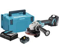 Meuleuse d'angle 18V 125mm + 2 batteries 5Ah + chargeur + coffret MAKPAC - MAKITA - DGA506RTJ