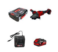 Meuleuse d'angle 18V Ø215 mm + 1 batterie 18V 4Ah + 1 chargeur rapide KS TOOLS