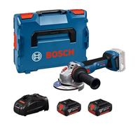 BOSCH GWS 18V-11 PROFESSIONAL Meuleuse angulaire, 2x GBA 18V 5.0Ah, L-BOXX 06019N4103