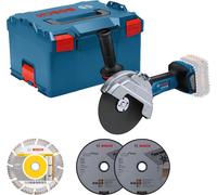 Meuleuse d'angle 18V GWS 18V-180 P (sans batterie ni chargeur) L-BOXX - BOSCH - 06019H6L02