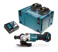 Meuleuse d'angle 18V LXT Ø125 mm (2x4,0 Ah) en MAKPAC - MAKITA DGA508RMJ