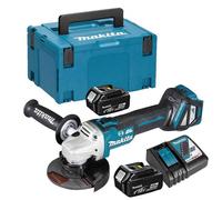 Meuleuse d'angle 18V LXT Ø125 mm (2x4,0 Ah) en MAKPAC - MAKITA DGA513RMJ