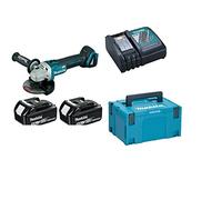 MAKITA DGA506RTJ meuleuse 18V Li-Ion 125mm 2 Batteries 5Ah +Chargeur en makpac