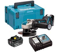 Makita Meuleuse d'angle sans fil DGA519RTJ 18 V Ø125 mm 2x5,0 Ah MAKPAC