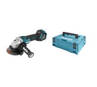 Meuleuse d'angle 18V LXT Ø125 mm (machine seule) - MAKITA DGA513Z & COFFRET MAKITA DE TRANSPORT MAKPAC2 395x295x157 MM (coffret nu) - 821550-0