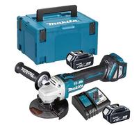 Meuleuse d'angle 18V LXT Ø125mm (2x3,0 Ah) en MAKPAC - MAKITA DGA513RFJ