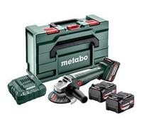 Meuleuse d'angle 18V W 18 L 9-125 Quick Set + 3 batteries Li-Power 4Ah + chargeur ASC 55 + METABOX 165l - METABO - 602249960 G