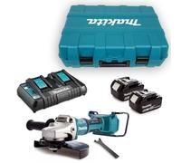 Meuleuse d'angle 36V LXT Ø230 mm (2x5,0 Ah) en coffret - MAKITA DGA900PT2
