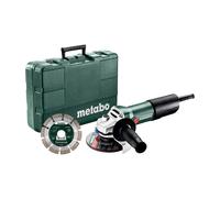Meuleuse d'angle 850W Ø125mm en coffret W 850-125 Set - METABO 603608510