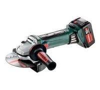 Meuleuse d'angle sans fil METABO W 18 LTX 150 Quick - 18V - 2 batteries - chargeur - accessoires