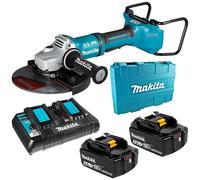 Meuleuse d'angle à batterie 2x18V (36V) Li-Ion 2x5Ah 230mm DGA901T2U1 Makita G