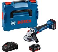 Meuleuse d'angle Bosch GWS 18V-10; 18 V; 2x5,0 Ah accu.