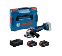 Bosch Meuleuse angulaire sans-fil GWS18V-11PS – avec GBA 18V 5.0Ah, GAL 12V/18V-80 en kit L-Boxx