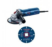 Meuleuse d'angle BOSCH GWS 9-125 S + 1x disque à tronçonner X-LOCK Carbide Multi Wheel 0615990N3G