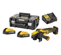 Meuleuse 125 mm XR DEWALT DCG409H2T-QW 18V ADVANTAGE 5Ah Li-Ion Brushless - POWERSTACK