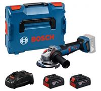 Bosch PRO 18V System Meuleuse angulaire sans-fil GWS18V-11PS (avec GBA 18V 5.0Ah, GAL 12V/18V-80, KIT dans L-Boxx)