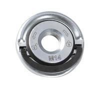 Meuleuse d'angle M14 à dégagement rapide, meuleuse autobloquante, plaque de pression, écrou à bride, mandrin de puissance