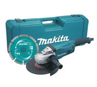 Meuleuse D'Angle Makita 230Mm Avec Étui Et Disque Diamant 2000W 110V GA9020KD