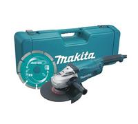 Meuleuse D'Angle Makita 230Mm Avec Étui Et Disque Diamant 2000W 110V GA9020KD