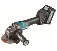 Makita Meuleuse d'angle sans fil 40V, 2 x 4,0 Ah - GA005GM201