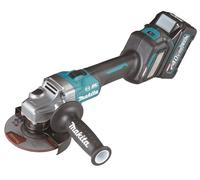 Makita Meuleuse XGT GA023GM201 125 mm 40V + 2x BL4040 4Ah + chargeur DC40RA MAKPAC