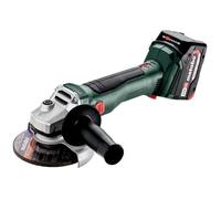 Meuleuse d'angle - Metabo - W 18 L BL 9-125 - 18 V - 125 mm - 2x Batteries 4,0 Ah