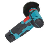 Meuleuse d'angle portative, machine de polissage électrique pour voitures, machine de découpe pour bois, plastique, marbre, meuleuse d'angle à batterie, mini-meuleuse d'angle sans fil 2 Battery