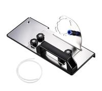 Meuleuse d'angle pour carrelage Outil de chanfreinage 45 degrés Support | Support de chanfreinage en acier inoxydable avec tuyau d'eau pour installation de rénovation projet de bricolage