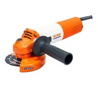 RURIS Meuleuse d’angle électrique RA1200V 1200W, disque 125 mm, vitesse variable 3000-11000 tr/min, système Power Off, outil polyvalent pour coupe et meulage métal, béton, pierre, bois