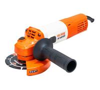 RURIS Meuleuse d’Angle électrique RA850 850W, disque 125 mm, 11000 rpm, Système Power Off, Poignée Soft Grip, Protection Ajustable, Coupe, Ponçage et Polissage, 220V