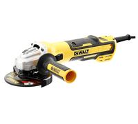 DeWalt Meuleuse DWE4347-QS 1700W 125 mm Brushless Interrupteur glissière Noir/Jaune