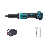 Meuleuse D'angle Sans Balais, Polisseuse Rotative À 4 Vitesses, Outil De Gravure Électrique, Rectifieuse Portative Fil Fonctionnement à Grande Vitesse(1 Battery)