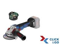 Meuleuse d'angle sans fil 150 mm + mallette, sans batterie Bosch Professional GWS 18V-10 SC 06019G350B 18 V