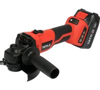 Meuleuse d'angle sans fil 18V, 125mm, 3000-8500 min⁻¹ (2xBatteries 4Ah+Chargeur)