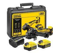 Stanley Meuleuse d'angle FatMax V20 SFMCG700M2K-QW 125 mm (18V/2x4,0Ah)