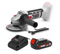 Meuleuse d'angle sans fil 20V - 115mm avec batterie 2Ah - X-Performer