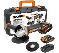 Meuleuse d'angle sans fil 20V 2.0Ah/4.0Ah WORX WX803