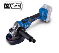Scheppach Meuleuse d'angle sans fil BC-AG125-X 20V | Brushless avec démarrage progressif | Disques abrasifs Ø 125mm | Série 20V-IXES | Réglage de la vitesse 3000-10000min-1 | Sans batterie ni chargeur
