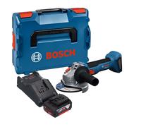 Meuleuse d'angle sans fil Bosch GWS 18V-8 Professional 18 V 125 mm Brushless + 1 batterie 5,0 Ah + chargeur + L Boxx