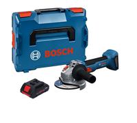Meuleuse d'angle sans fil Bosch GWS 18V-8 Professional 18 V 125 mm Brushless + 1 batterie ProCORE 4,0 Ah + L Boxx - sans chargeur