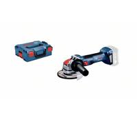 Bosch Professional 18V System meuleuse angulaire sans-fil GWX 18V-7 (avec fixation X-LOCK, accessoires de Ø 125 mm, sans batterie ni chargeur, calage L-BOXX, dans une L-BOXX 136)