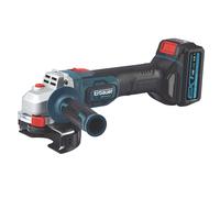 Meuleuse d'angle sans fil brushless Erbauer 18V 115mm EAG18-Li Li-ion EXT 1 x 4Ah