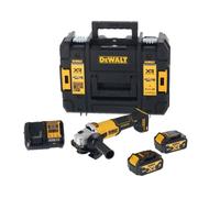 Meuleuse d'angle sans fil Dewalt avec moteur sans balais 18 V XR, 125 mm, 2 x 4 Ah DCG407M2T