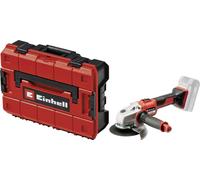Meuleuse d'angle sans fil Einhell 4431140+4540011 125 mm sans batterie, sans chargeur, + coffret e-case 18 V
