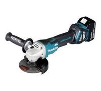 Makita Meuleuse d'angle sans fil Makita 18 V / 5,0 Ah, 2 batteries + chargeur dans le MAKPAC DGA515RTJ Quantité:1