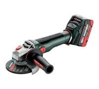 Meuleuse D'Angle Sans Fil - Metabo - Wb 18 Lt Bl 11-125 Quick - 18 V - Metabox 165 L G