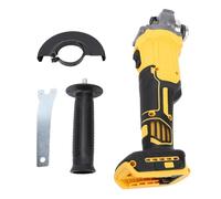 Meuleuse d'angle sans fil Mtlavishness Meuleuse électrique sans balais 20 V 6600 tr/min avec 4 réglages de vitesse variable Poignée auxiliaire amovible et bouclier métallique pour