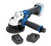 Meuleuse d'angle sans fil SCHEPPACH 115 mm - 20V (1 batterie 2,0 Ah + chargeur) CAG115-20ProS